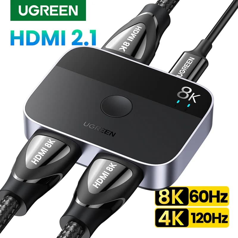 ตัวแยกและสวิตช์ HDMI 2.1 รองรับ 8K 60Hz