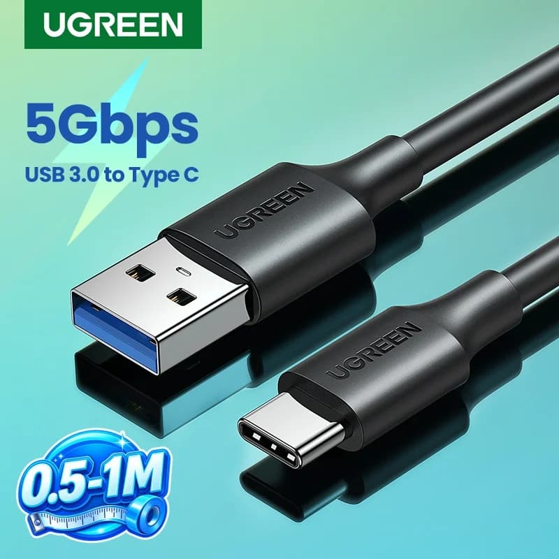 สายดาต้า USB-C, USB 3.0 5Gbps, 3A