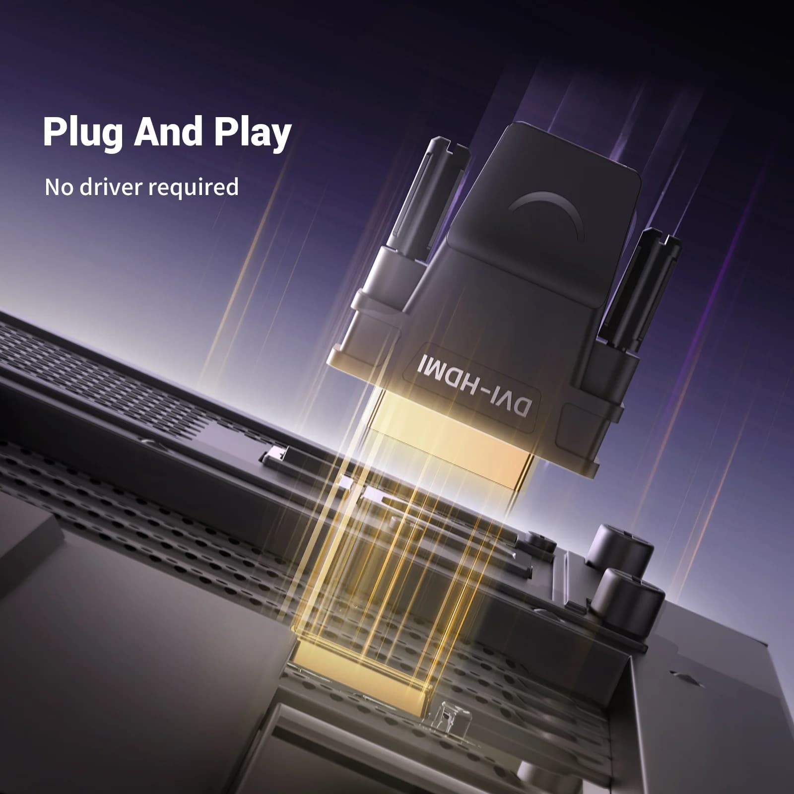 ตัวแปลง DVI-D เป็น HDMI แบบสองทิศทาง