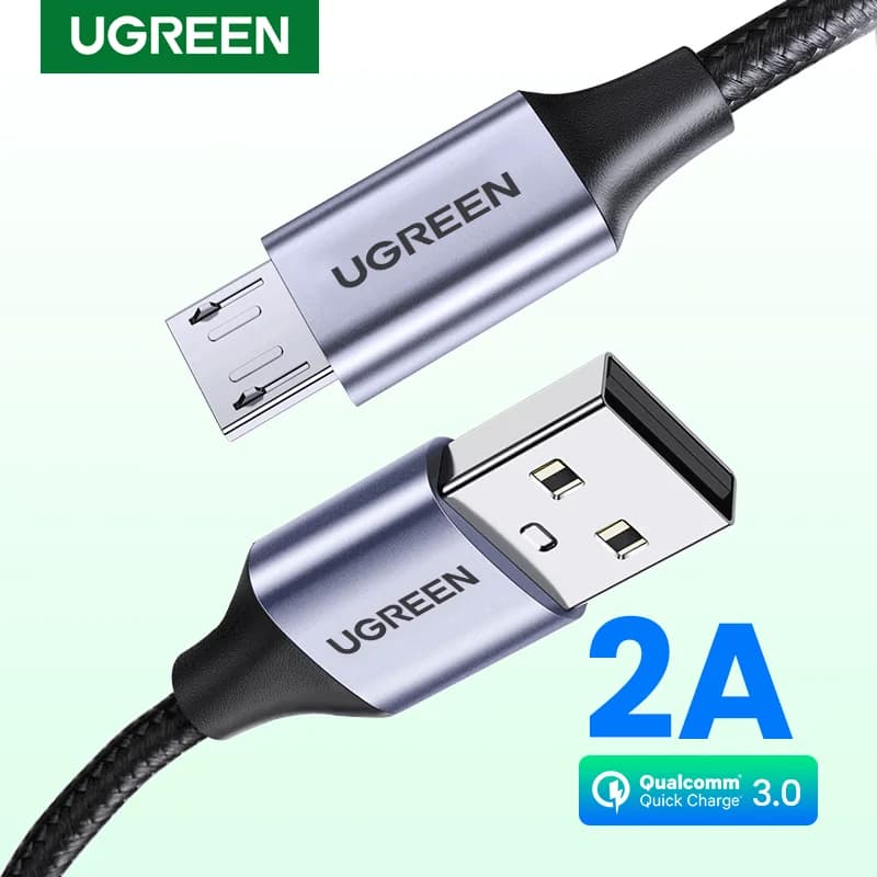 สาย Micro USB, 2A, ถักไนลอน