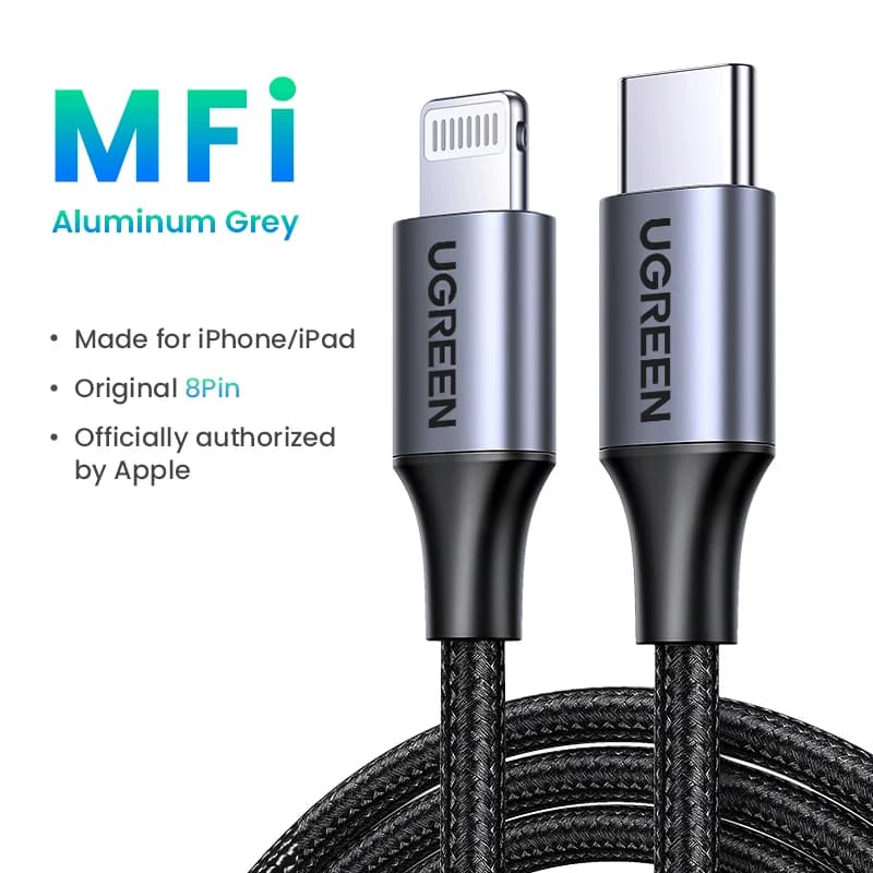 สาย USB-C to Lightning PD 20W