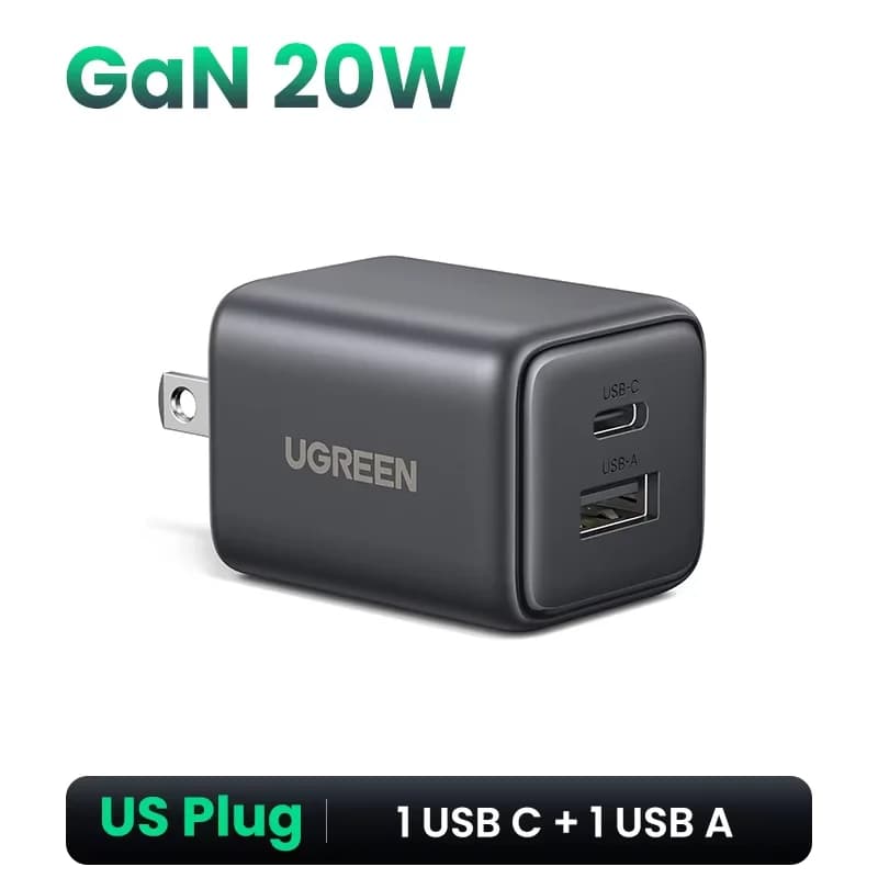 อะแดปเตอร์ชาร์จ GaN USB-C PD 20W