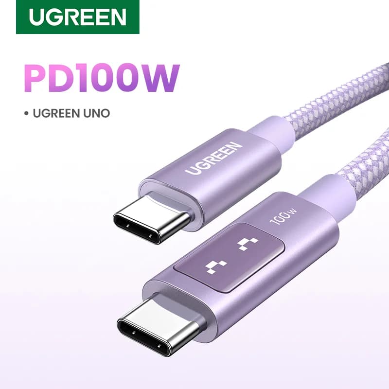 สาย USB-C to USB-C, PD 100W, หลากสี