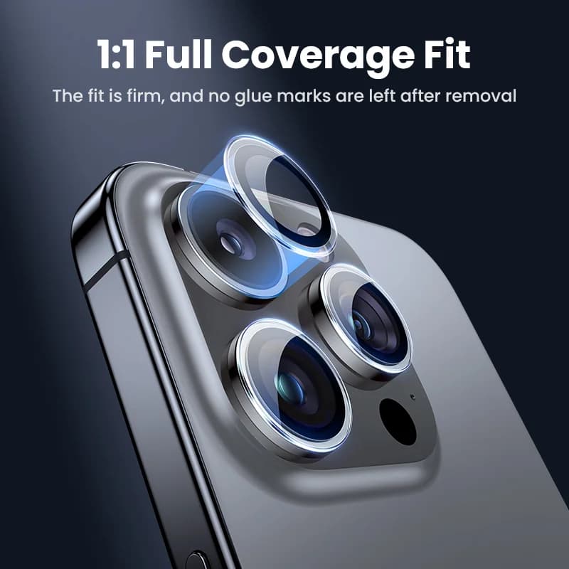กระจกกันรอยเลนส์กล้อง สำหรับ iPhone รุ่น Pro
