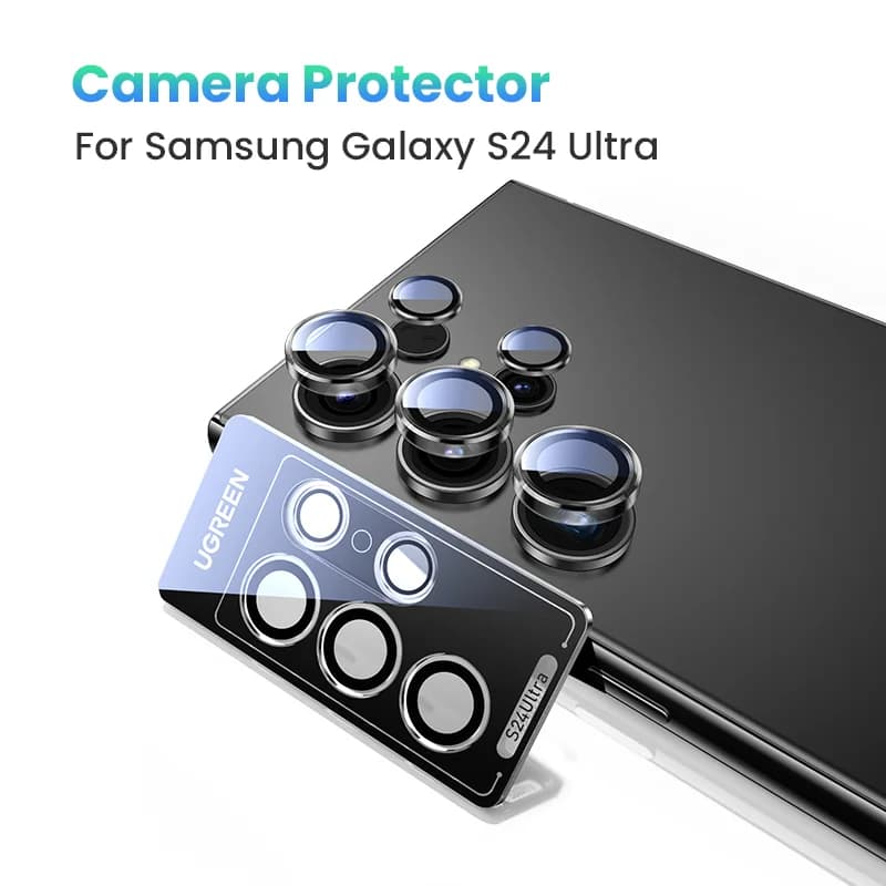 ฟิล์มกันรอยเลนส์กล้องแบบเต็มพื้นที่ สำหรับ Samsung Galaxy