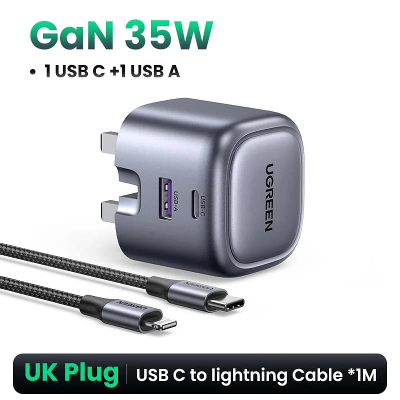 อะแดปเตอร์ชาร์จเร็ว GaN USB-C PD 35W