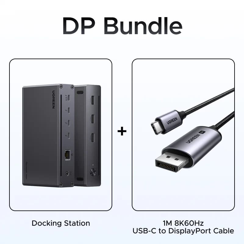 Docking Station Thunderbolt 4 แบบ 8-in-1 พร้อมเอาต์พุต 8K