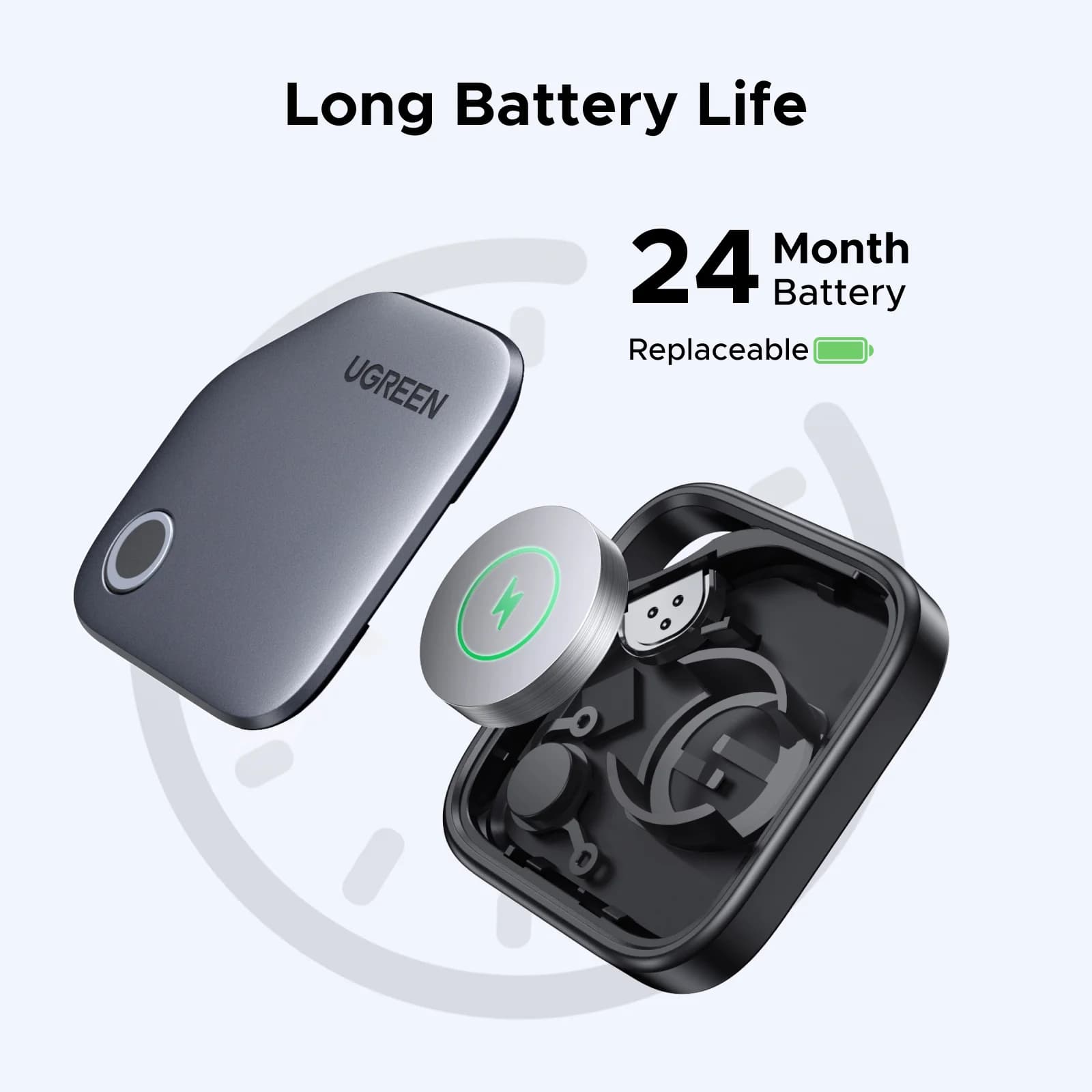 แท็กติดตามอัจฉริยะ Bluetooth สำหรับระบบ Find My ของ iOS