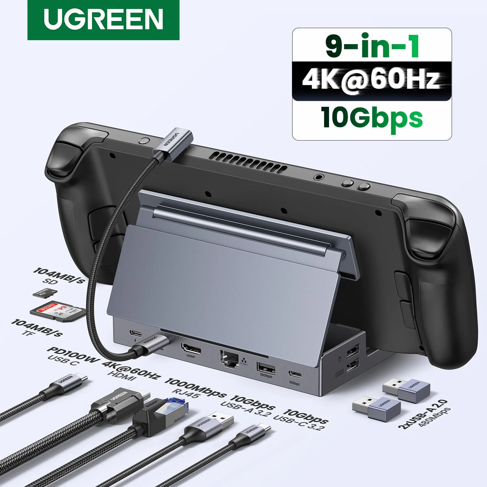 ฐานวาง Steam Deck Docking Station พร้อม HDMI