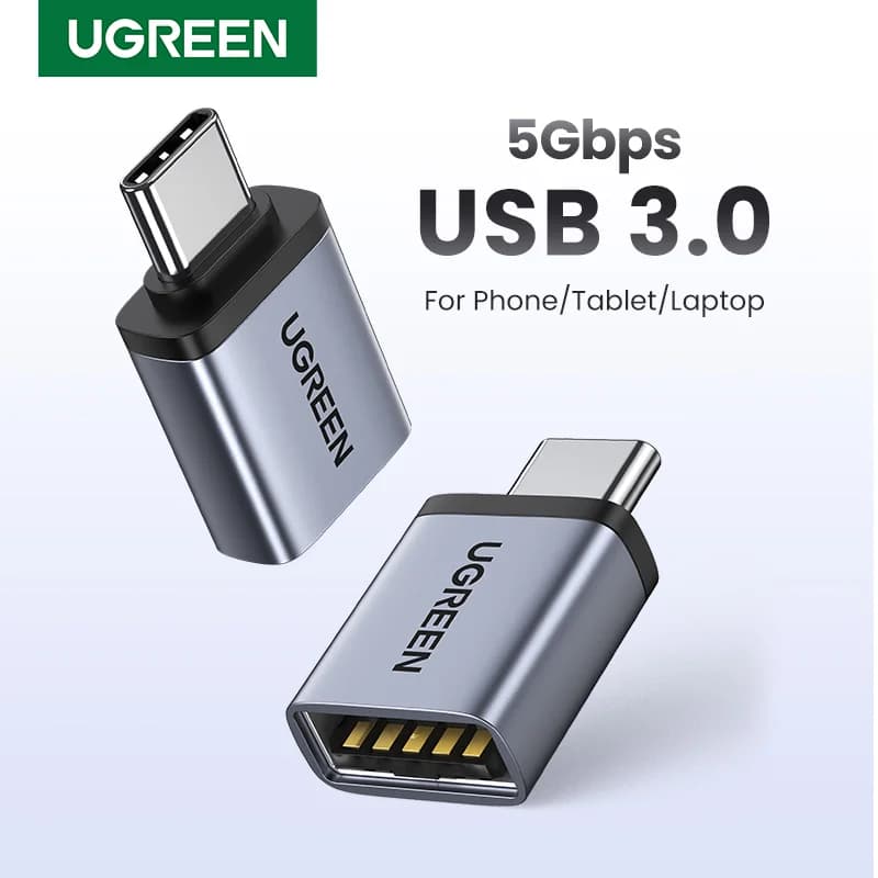 อะแดปเตอร์ OTG USB-C เป็น USB-A ตัวเมีย
