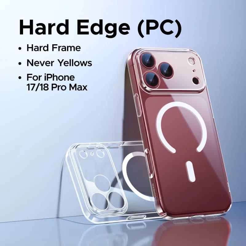 เคส iPhone ใส PC แม่เหล็ก รองรับ MagSafe