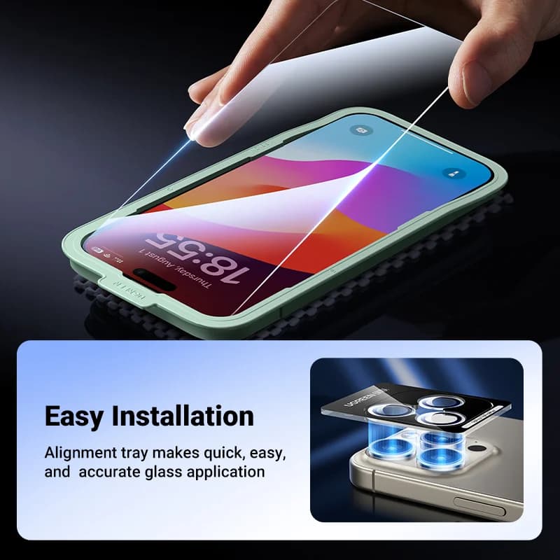 ฟิล์มกระจกกันรอยเต็มจอ Tempered Glass