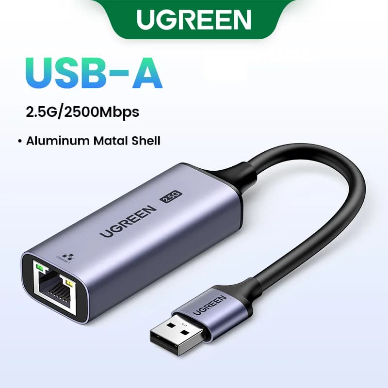 อะแดปเตอร์เครือข่าย Ethernet ผ่าน USB 3.0 ความเร็ว 2.5G
