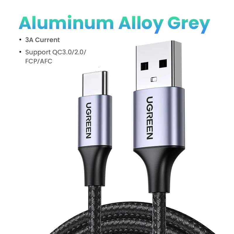 สาย USB-C แพ็คคู่, 3A, ความยาว 0.25-3m