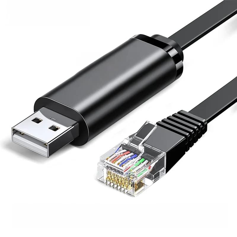 สายคอนโซล USB to RJ45 อะแดปเตอร์ Serial RS232