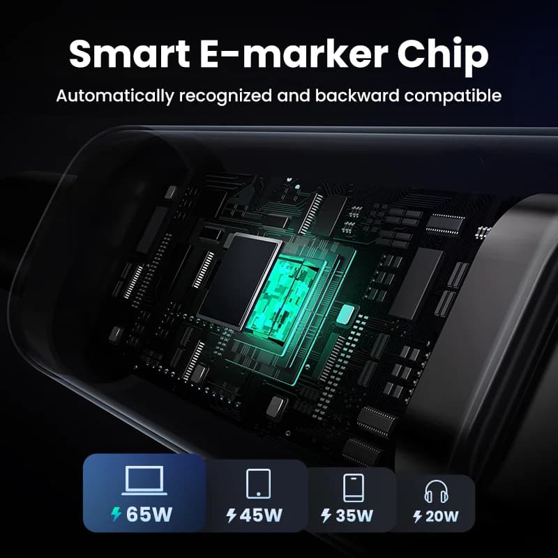 สาย USB-C to USB-C, 100W PD, ยาว 0.5-3 ม.