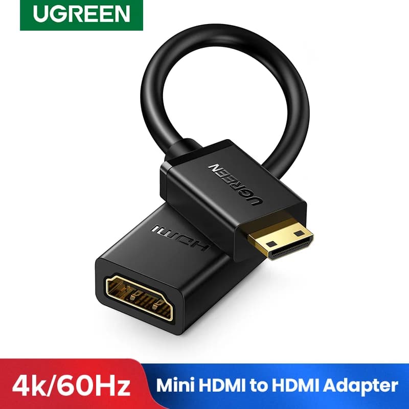 สายแปลง Mini HDMI เป็น HDMI เต็มรูปแบบ 4K