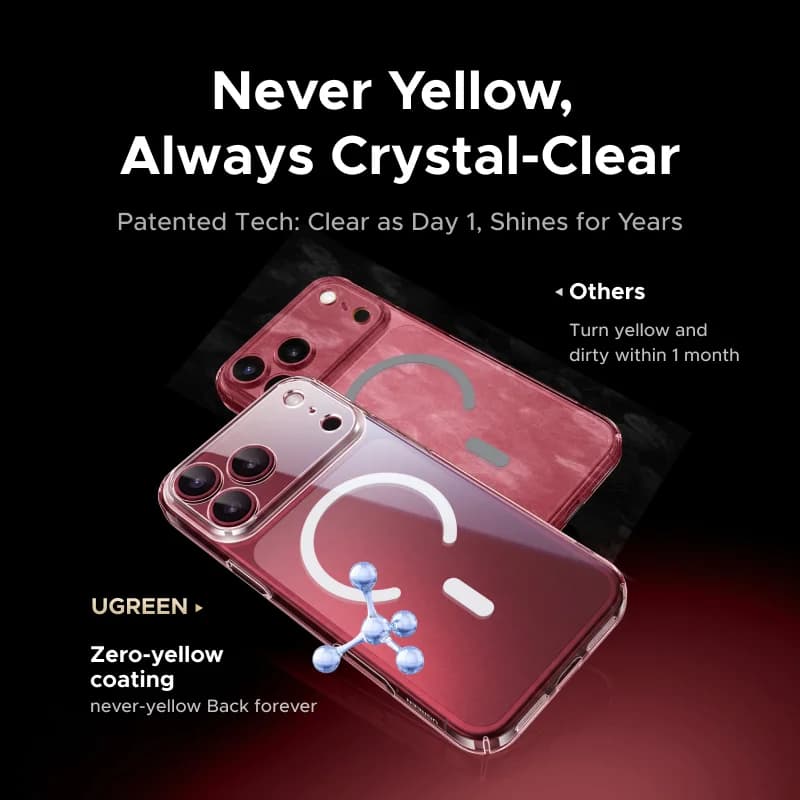 เคส iPhone ใส PC แม่เหล็ก รองรับ MagSafe