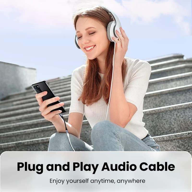อะแดปเตอร์หูฟัง USB-C to 3.5mm พร้อมชิป DAC