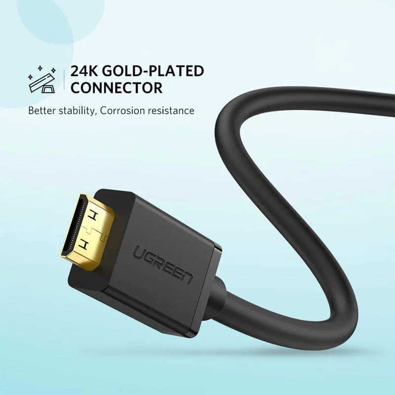 สายแปลง Mini HDMI เป็น HDMI เต็มรูปแบบ 4K