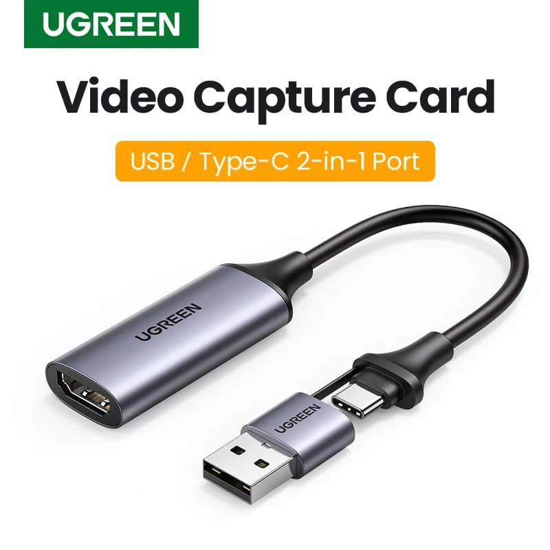 การ์ดจับภาพวิดีโอ 4K HDMI เป็น USB