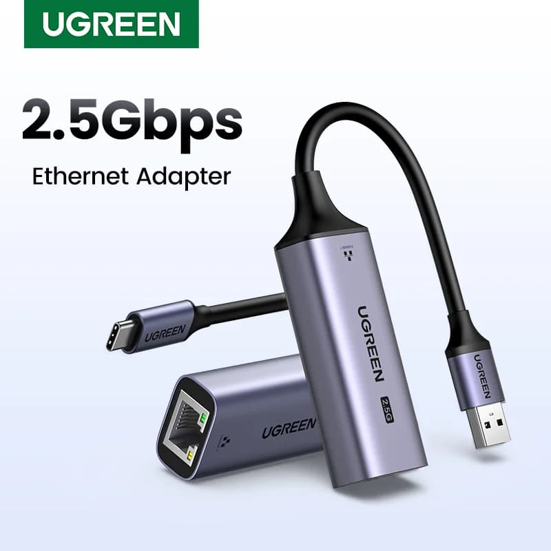 อะแดปเตอร์เครือข่าย Ethernet ผ่าน USB 3.0 ความเร็ว 2.5G
