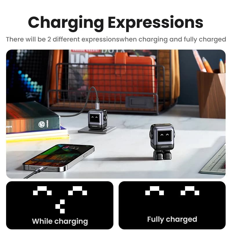 แท่นชาร์จ GaN USB-C กำลังสูง 30W/65W รองรับ PPS